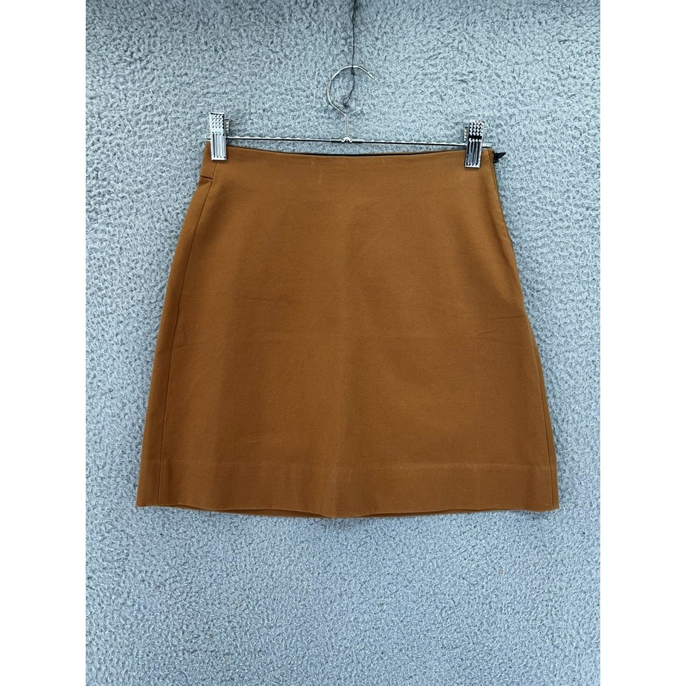 Everlane The Mini Skirt in Acorn Brown Women's Size 0 (Waist 26‎ Length 16)